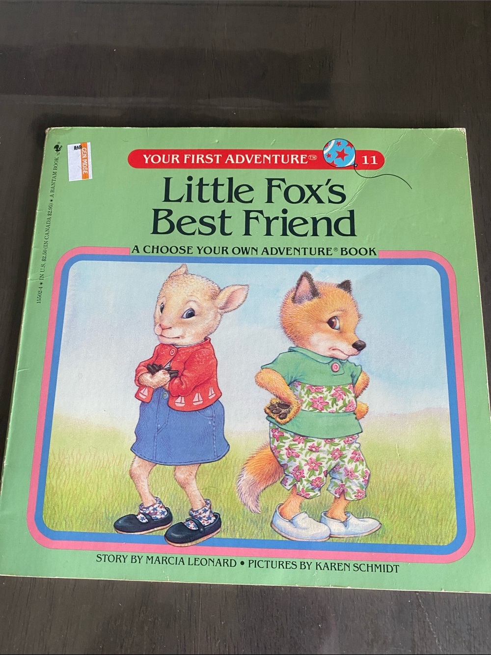 1987 Choose your Own Adventure Book Little Fox’s Best Friend